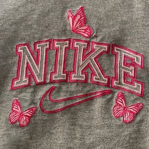 Custom Nike Embroidery Crewneck